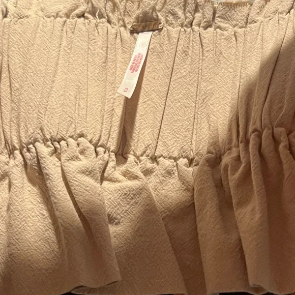 Free People Tan Crop Top - Picture 5 of 6